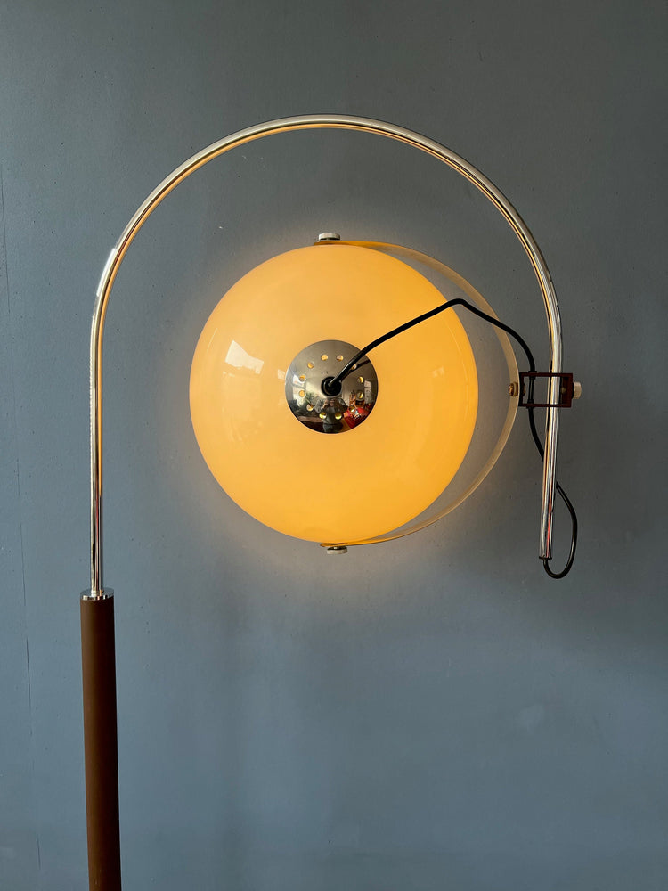 Vintage Dijkstra Mushroom Floorlamp | Space Age Lamp | Mid Century Lamp | Arc Lamp