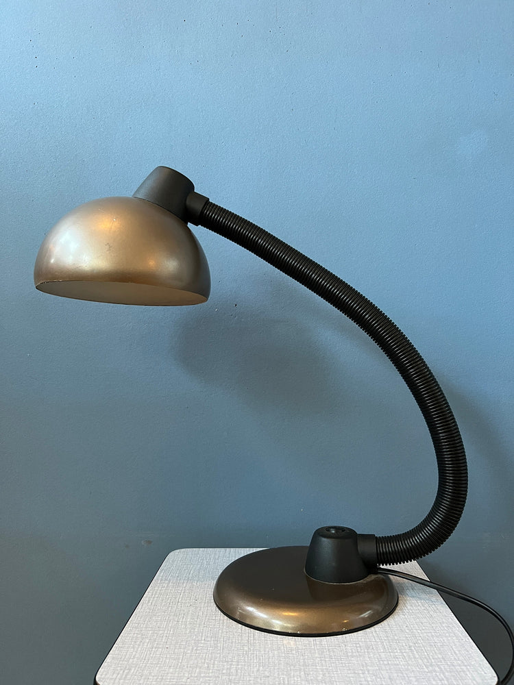 Space Age Desk Lamp with Adjustable Arm