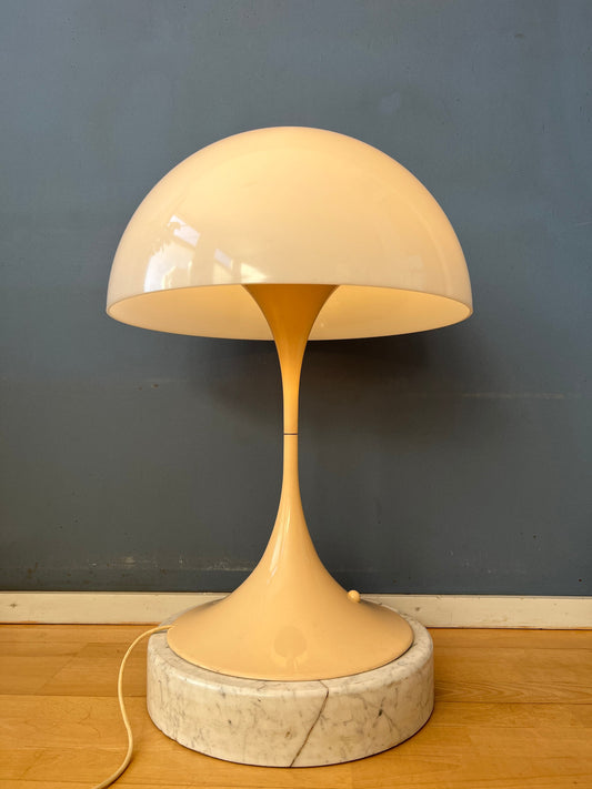 Louis Poulsen Panthella Mushroom Table Lamp by Verner Panton