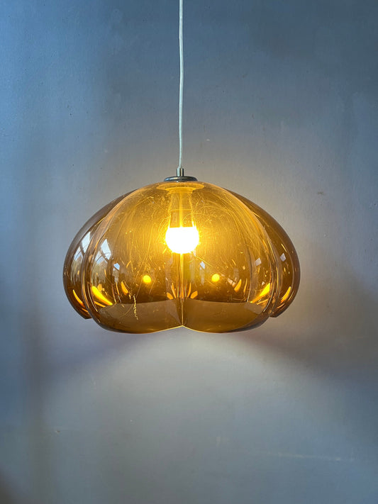 Vintage Herda Space Age Pendant Light | Mid Century Lamp | Retro 70s Lighting