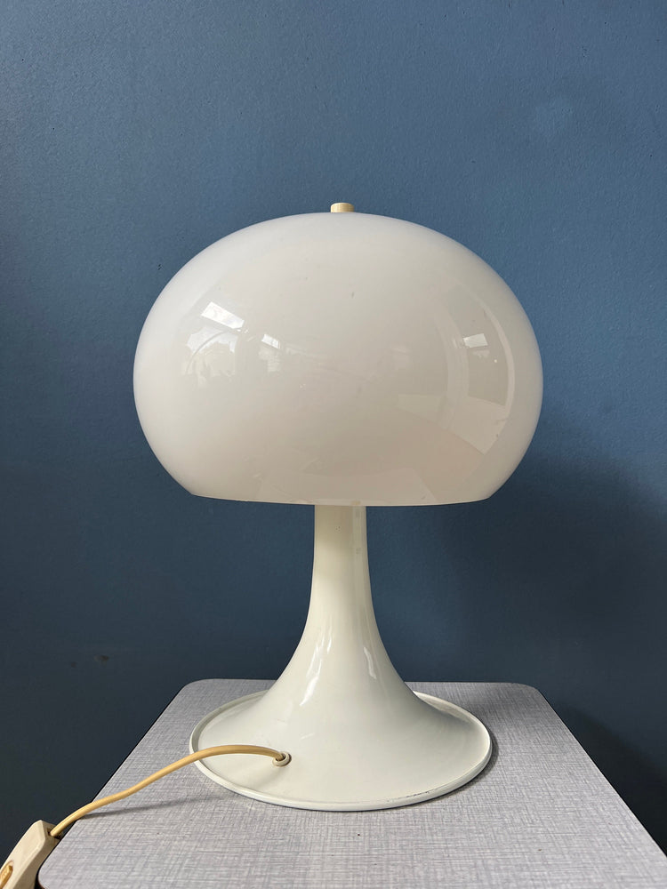 Mid Century Herda Mushroom Mushroom Table Lamp | Space Age Desk Light