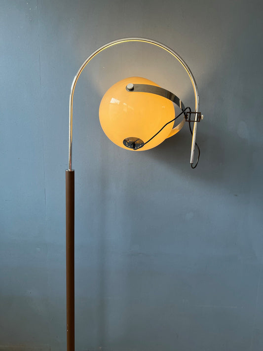 Vintage Dijkstra Mushroom Floorlamp | Space Age Lamp | Mid Century Lamp | Arc Lamp