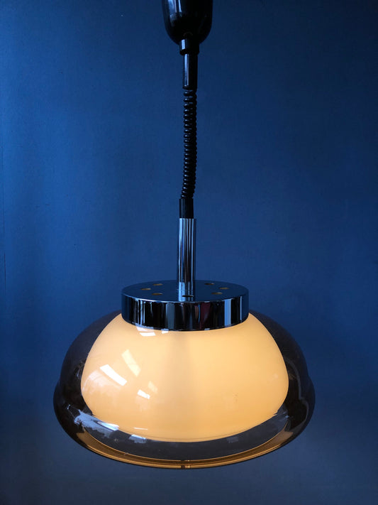 Vintage Herda Space Age Pendant / Mid Century Lamp