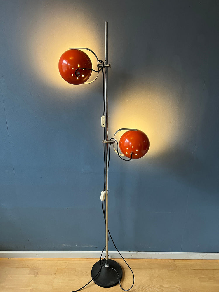 Herda Eyeball Floor Lamp | Vintage Space Age Standing Light