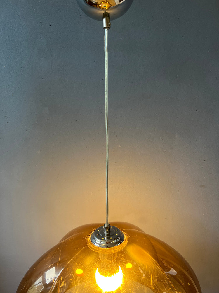 Vintage Herda Space Age Pendant Light | Mid Century Lamp | Retro 70s Lighting