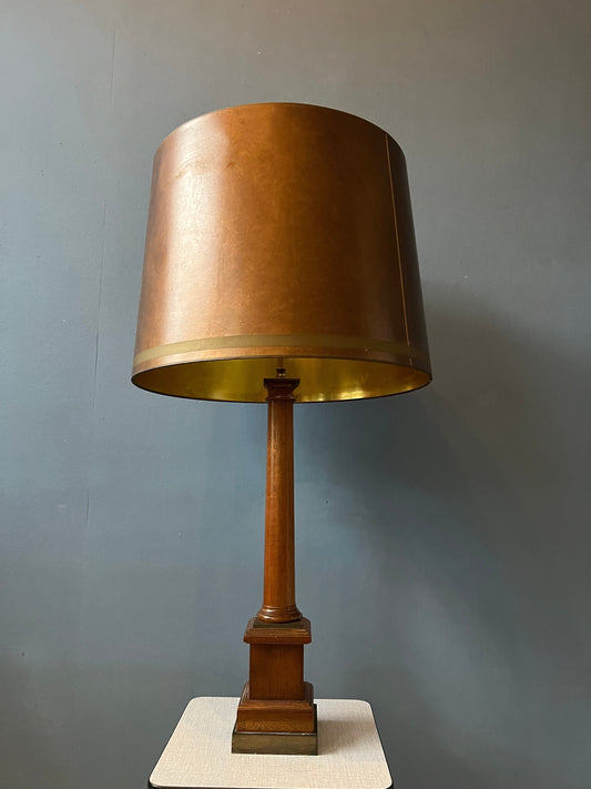 Vintage Large Eclectic Table Lamp