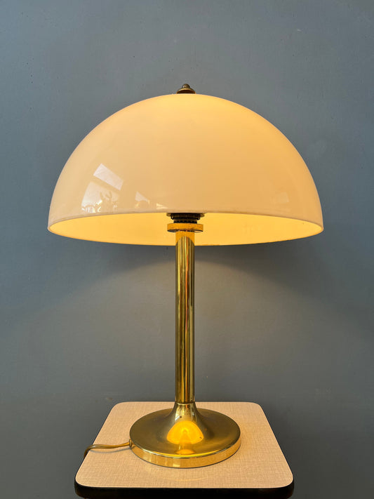 Vintage Hollywood Regency Mushroom Table Lamp