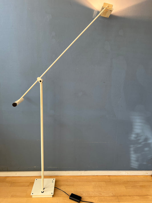 White Samurai Floor Lamp by Shigeaki Asahara for Stilnovo, 1970s