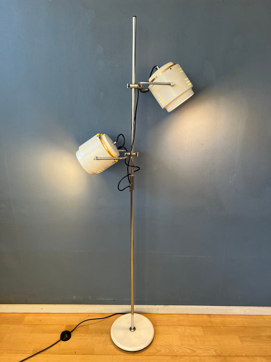 Space Age Floor Lamp / Mid Century Herda Standing Light