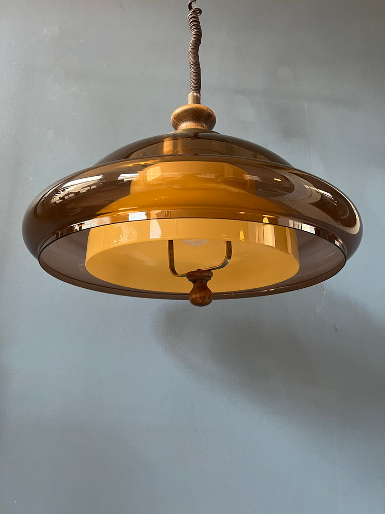 Mid Century Herda Space Age Pendant Light