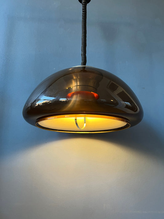 Vintage Herda Pendant | Mid Century Lamp | Space Age 70s Lighting