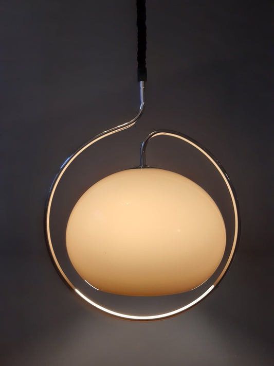 Vintage Herda Mushroom Pendant | Space Age Lamp