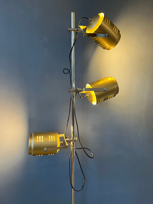 Mid century Golden Herda Space Age Floor Lamp