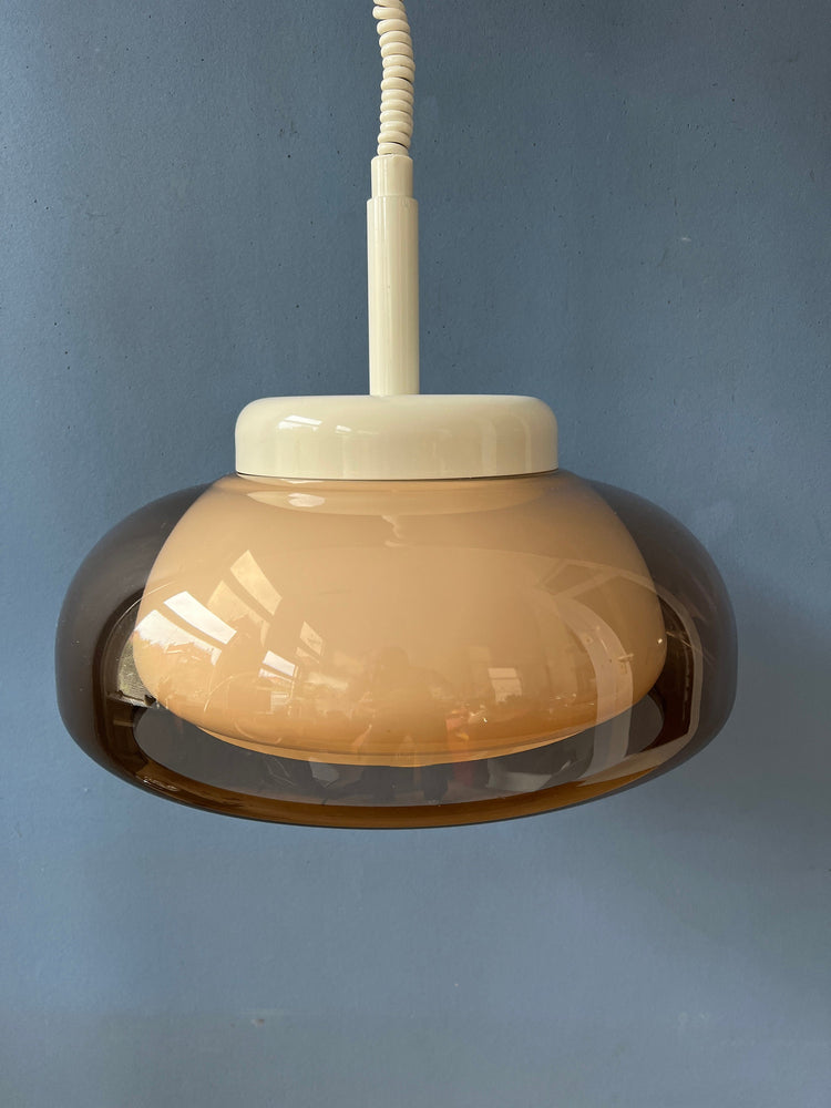 Herda Space Age Pendant Lamp / Mid Century Light Fixture