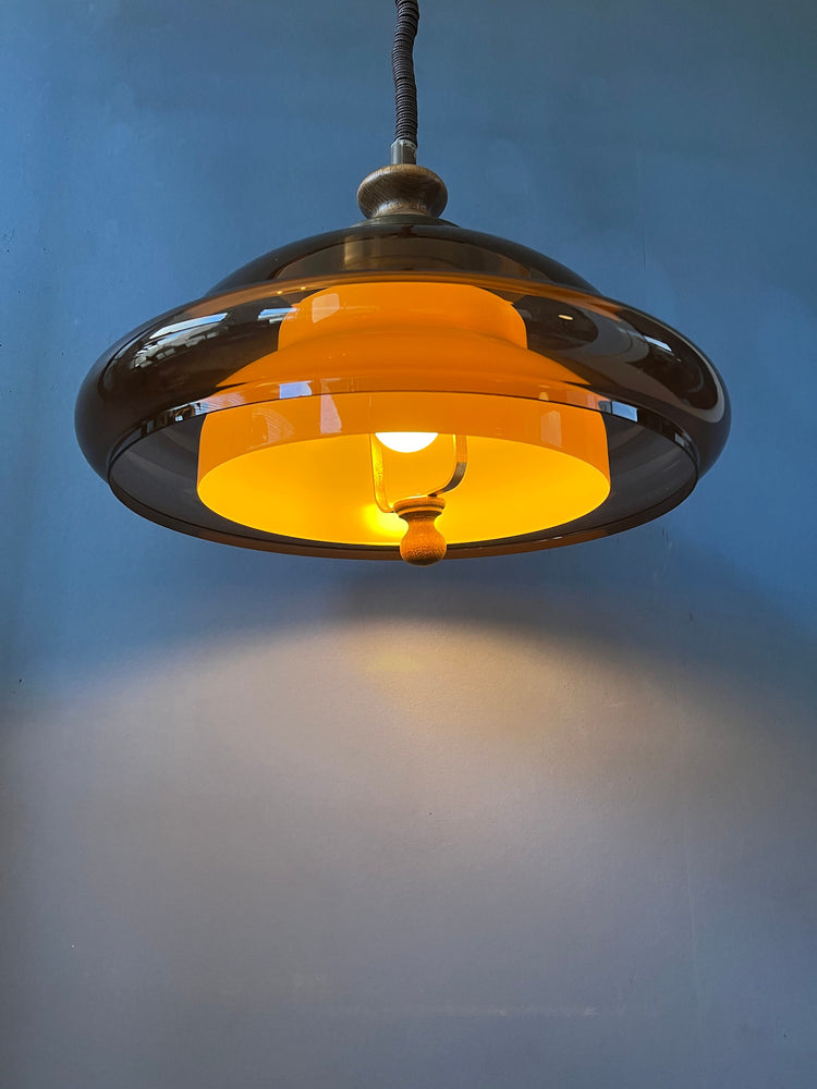 Mid Century Herda Space Age Pendant Light