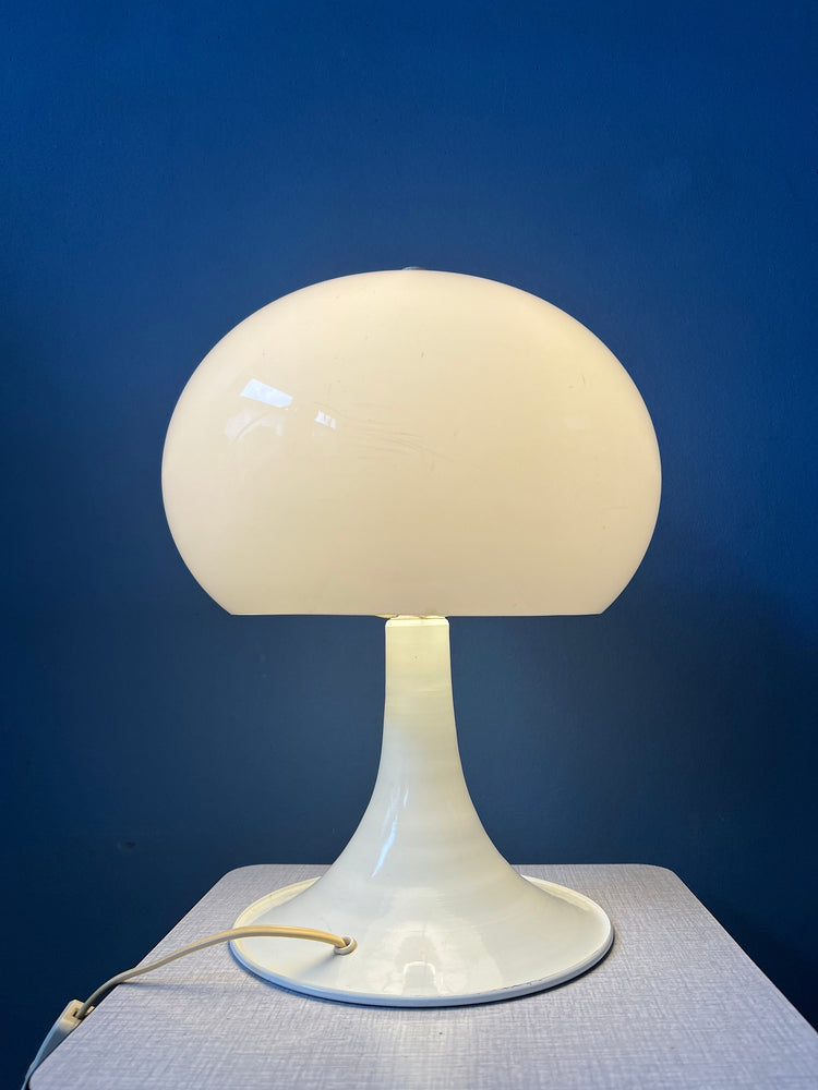 Mid Century Herda Mushroom Mushroom Table Lamp | Space Age Desk Light