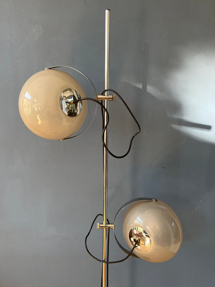 Vintage Dijkstra Mushroom Floor Lamp | Mid Century Modern Space Age Standing Light