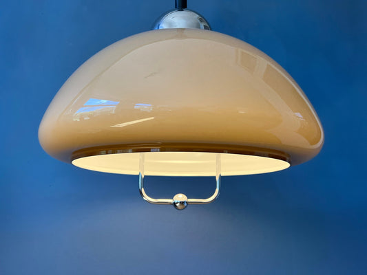 Vintage Space Age Dijkstra Pendant Light / Mushroom Lamp / Mid Century Ceiling Lighting