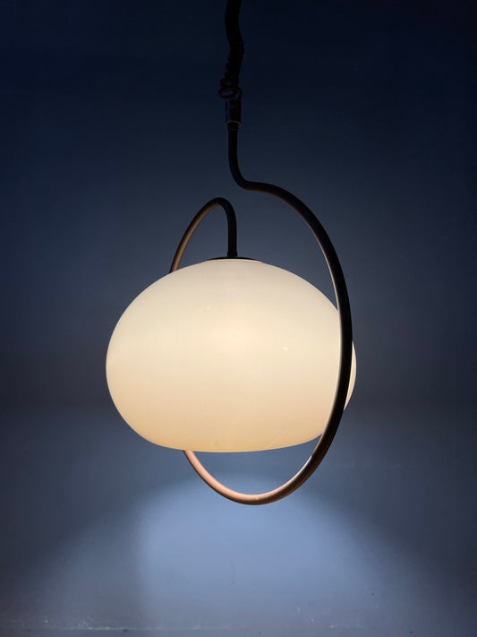 Mid Century Herda Mushroom Pendant Light | Space Age Lamp