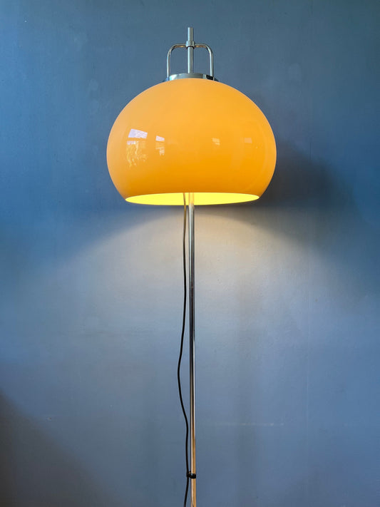 Vintage Guzzini Lucerna Floor Lamp | Mid Century 70s Lighting | Space Age Light