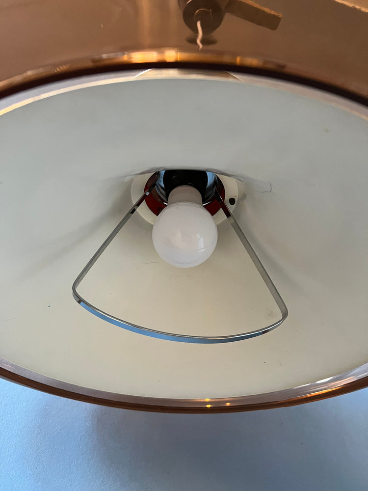 Space Age Herda Pendant Light | Mid Century Lamp | 70s Retro Lighting