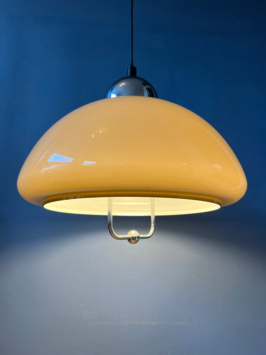 Vintage Space Age Dijkstra Mushroom Pendant Light