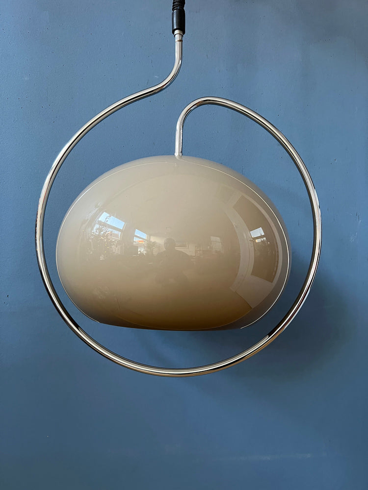Space Age Mushroom Pendant Lamp | Mid Century Light Fixture