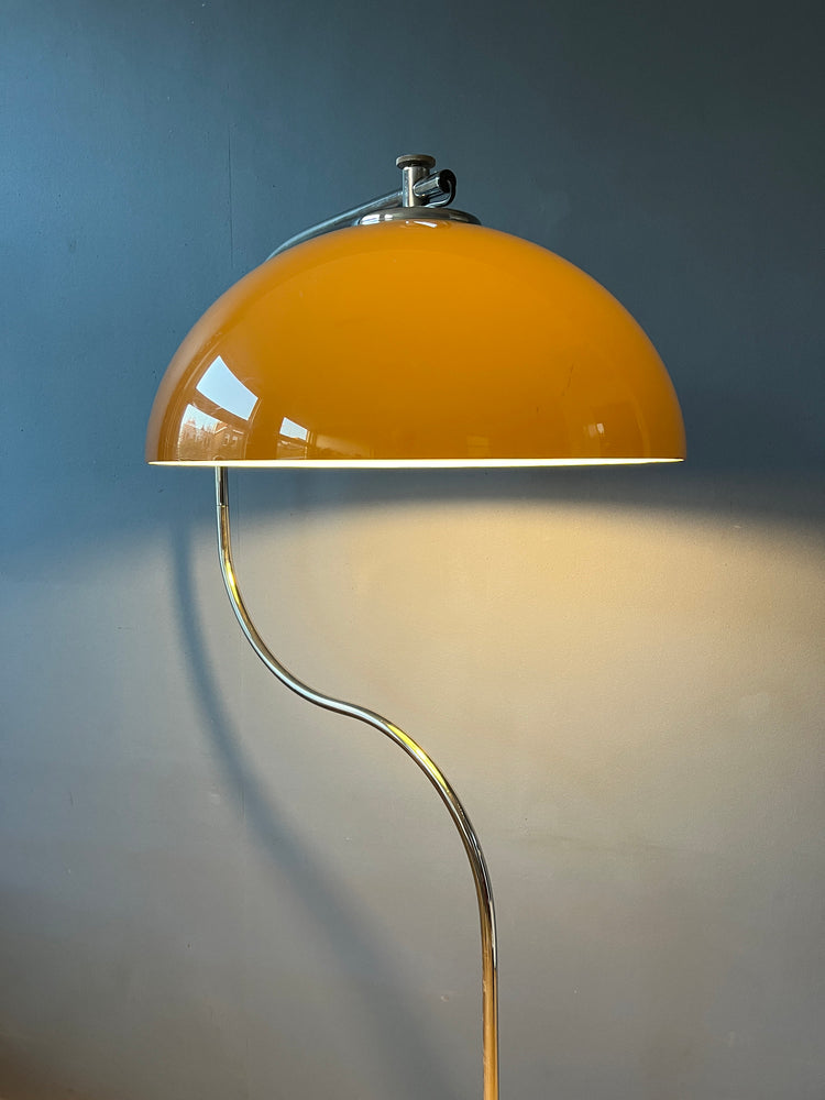 Vintage GEPO Flexible Mushroom Floor lamp | Space Age Light