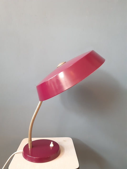 Vintage Philips Space Age Table Lamp / Mid Century Modern Desk Lamp