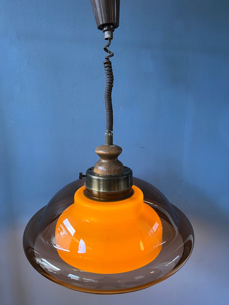 Mid Century Herda Space Age Pendant Light