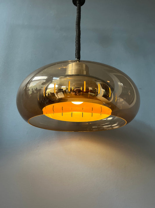 space age pendant, herda pendant light, acrylic glass pendant lamp, dijkstra lamp