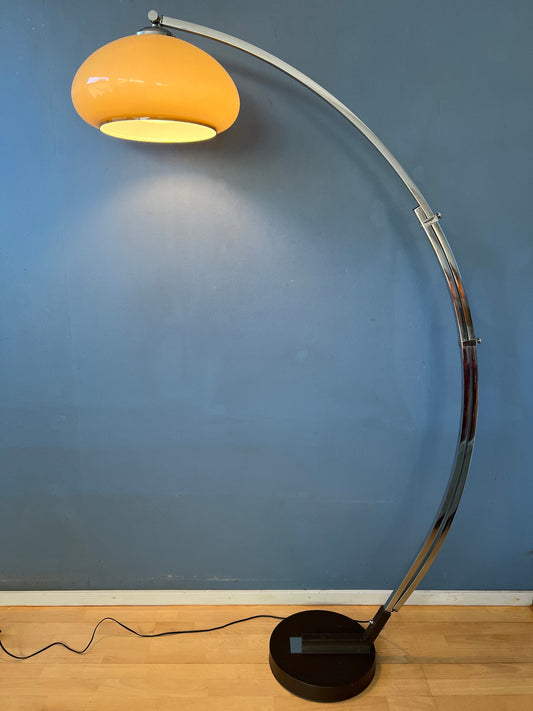 Mid Century Goffredo Reggiani Space Age Arc Floor Lamp