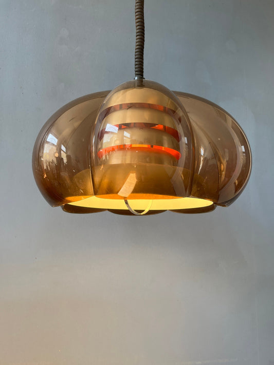 Space Age Herda Pendant | Mid Century Lamp | Vintage 70s Light