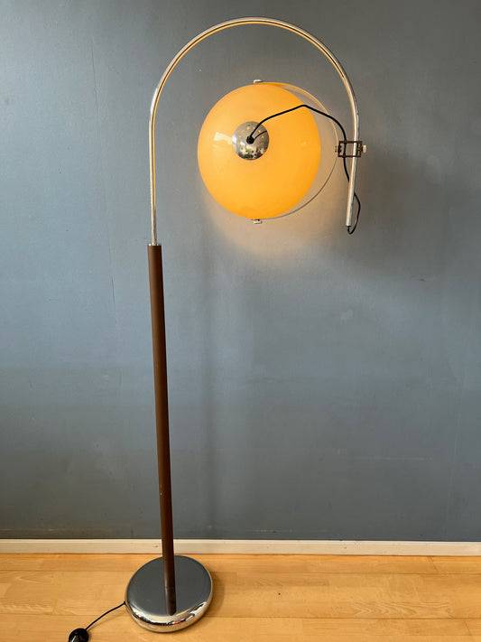 Vintage Dijkstra Mushroom Floorlamp | Space Age Lamp | Mid Century Lamp | Arc Lamp