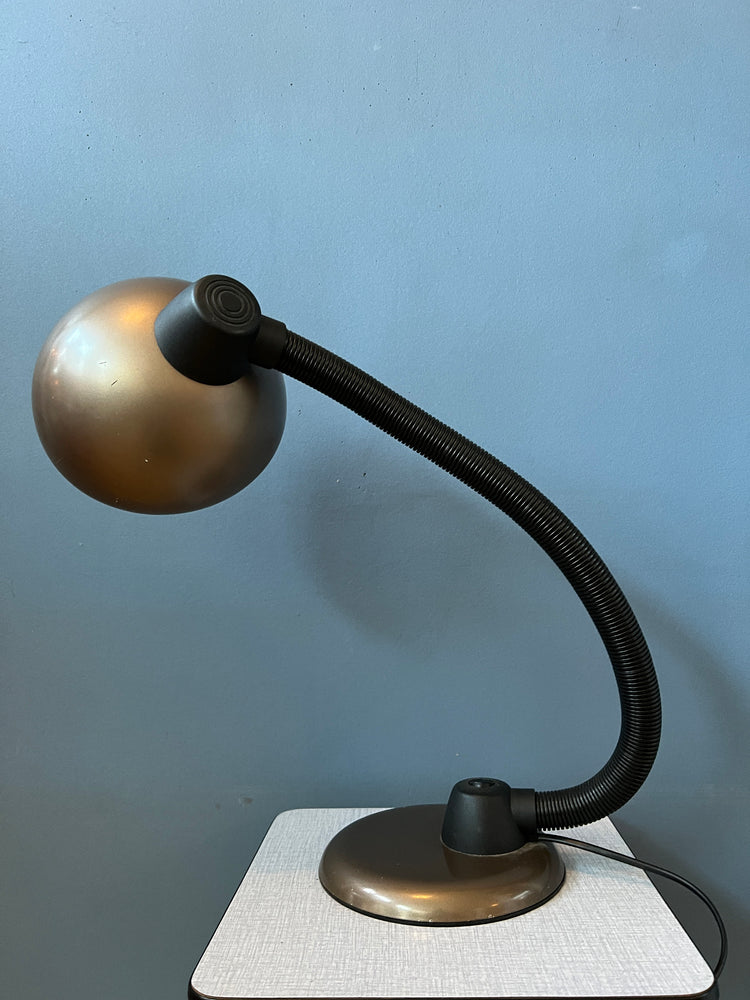 Space Age Desk Lamp with Adjustable Arm