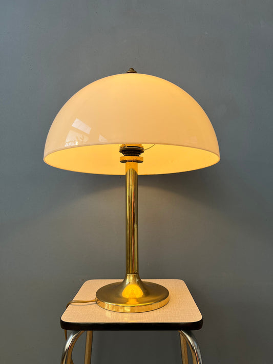 Vintage Hollywood Regency Mushroom Table Lamp