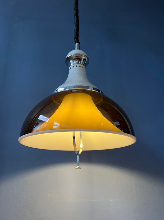 Mid Century Stilux Milano Space Age Pendant Lamp