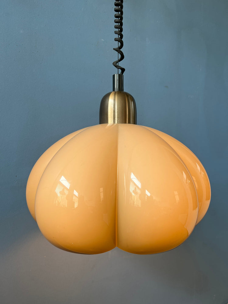 70s Space Age Herda Pendant Light | Mid Century Lamp | Vintage Lighting