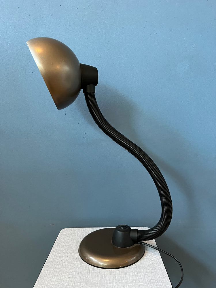 Space Age Desk Lamp with Adjustable Arm
