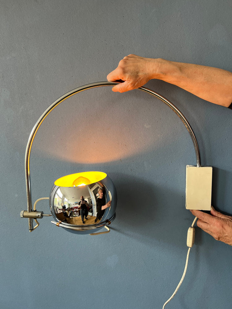 Vintage GEPO Eyeball Wall Lamp | Space Age Lamp | Mid Century Modern Lamp