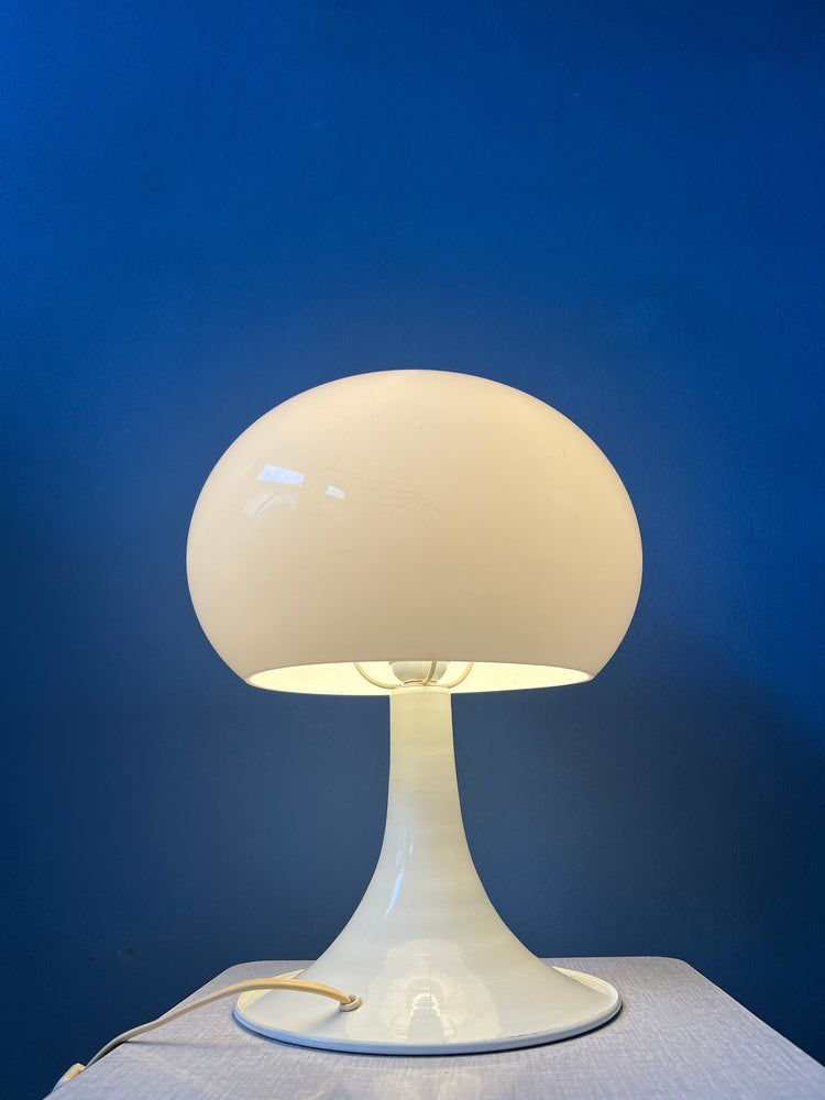 Mid Century Herda Mushroom Mushroom Table Lamp | Space Age Desk Light