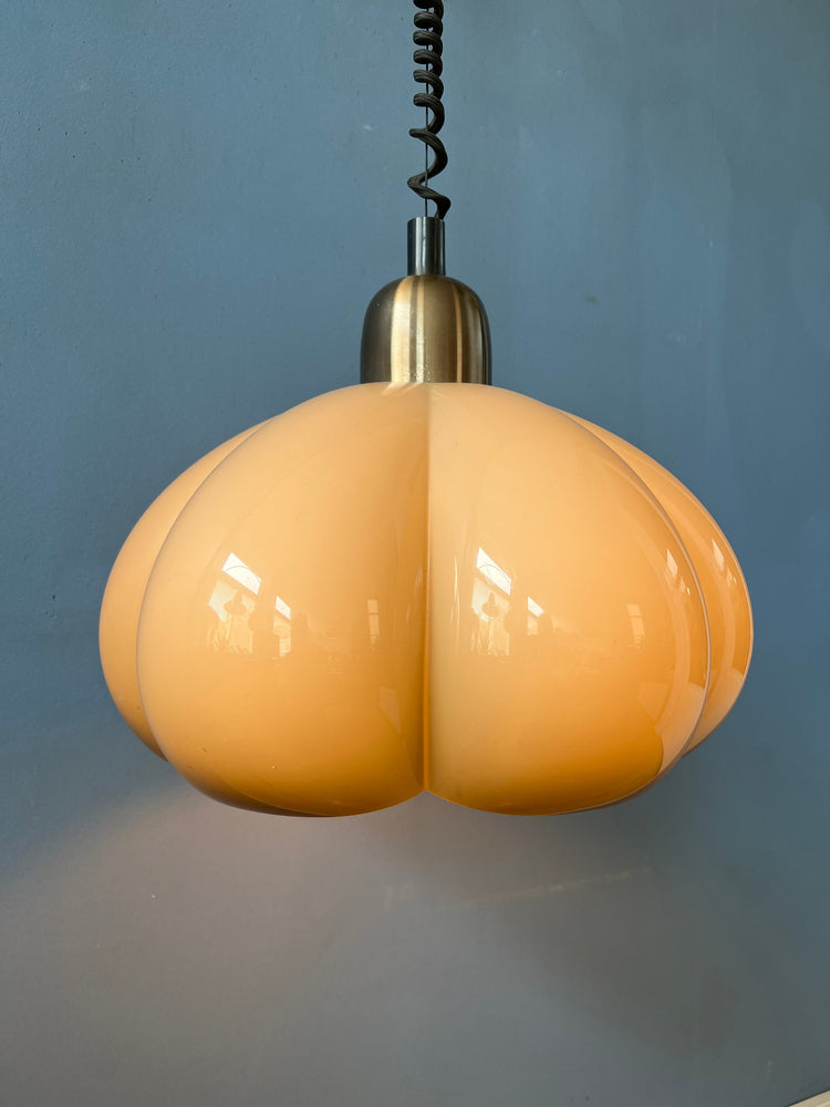 70s Space Age Herda Pendant Light | Mid Century Lamp | Vintage Lighting