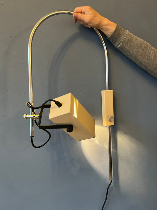 Vintage Philips Arc Wall Lamp