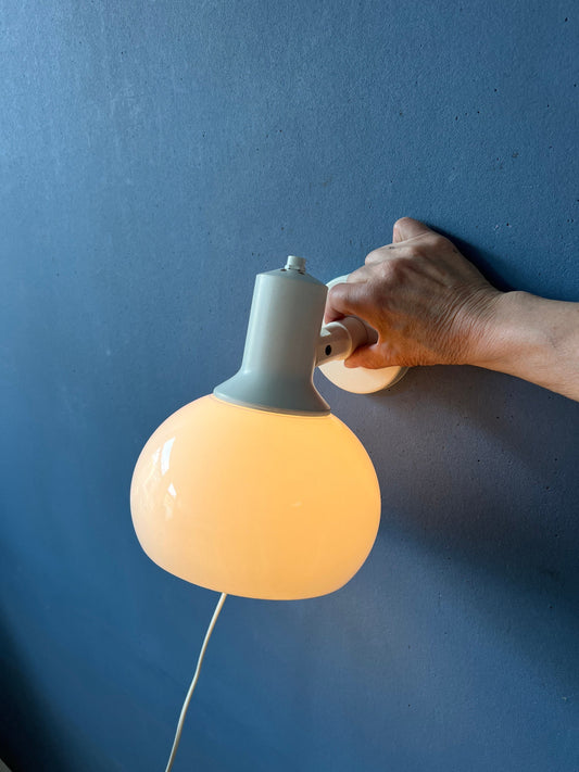 Vintage Steinhauer Mushroom Wall Light | Space Age Lamp | Mid Century Modern 70s Lighting