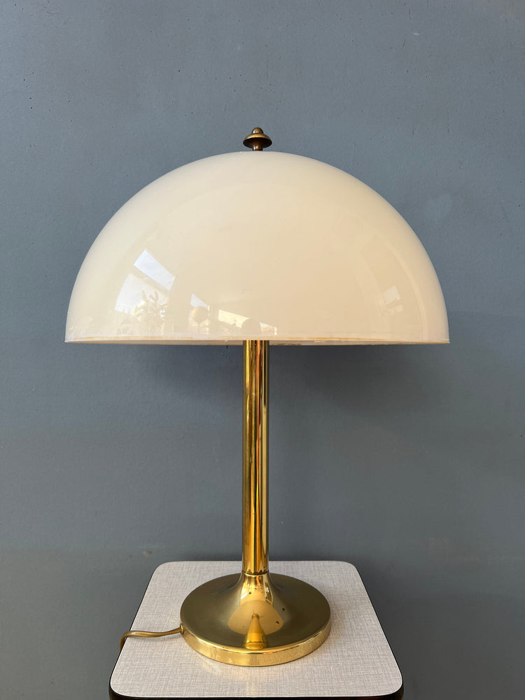 Vintage Hollywood Regency Mushroom Table Lamp