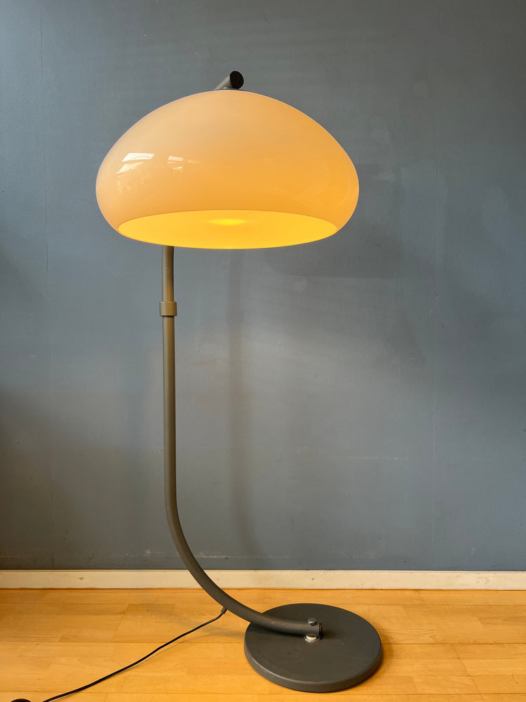 Mid Century Dijkstra Flexible Snake Mushroom Floor Lamp