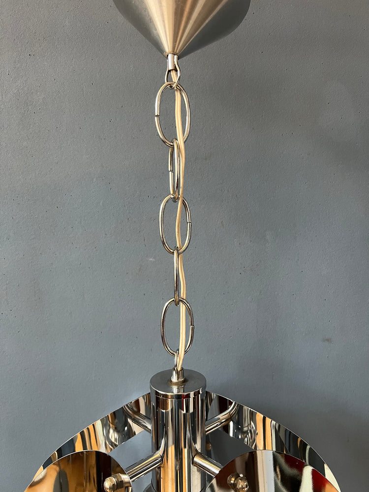 Vintage Mazzega Murano Glass Pendant Lamp