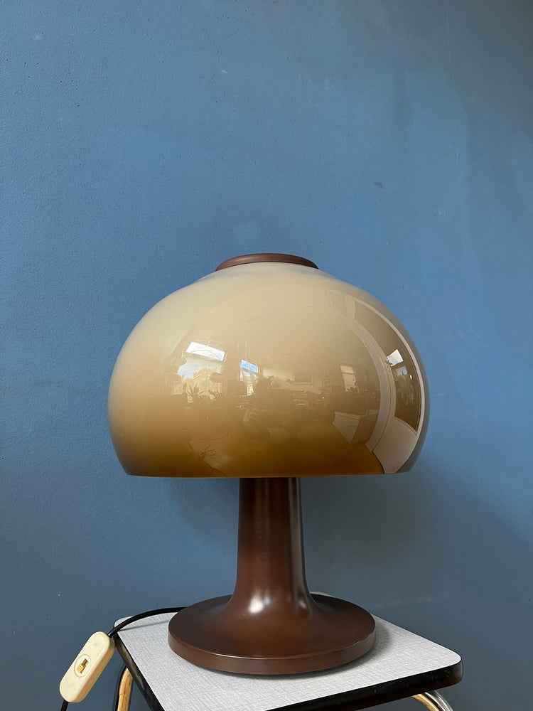 Mushroom Lamp | Herda Vintage Table Lamp | Space Age Desk Light | Mid Century Lamp