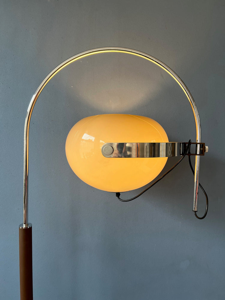 Vintage Dijkstra Mushroom Floorlamp | Space Age Lamp | Mid Century Lamp | Arc Lamp