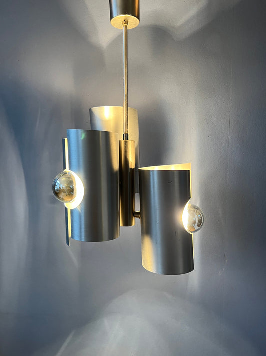 Vintage Space Age Chandelier Pendant Lamp by Raak